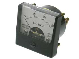 0-300VDC Mini Analog Panel Meter