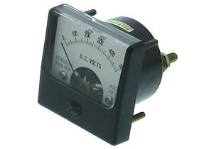 0-500VDC Mini Analog Panel Meter