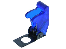 Safety Cover for Full Toggle, Transparent Blue