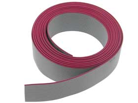 20 Conductor Flat Ribbon Cable, 3m (10ft.)