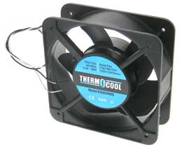 6in. SQ. X 2in.  125VAC Box Fan