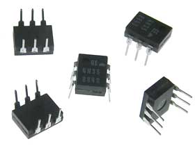 Pack of 5 - 4N35 NPN Opto-Coupled Isolator