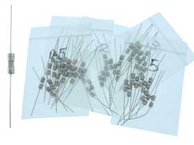 Pack of 50 - Glass Fuse Assortmemnt 10 x 3.6mm