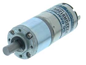 24VDC 142RPM Gearhead Motor