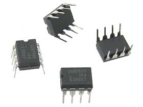 Pack of 4 - CMOS ICM7555 Timer ICs