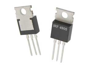 Pack of 2 - IRF4905 P Channel FET Transistor-55V