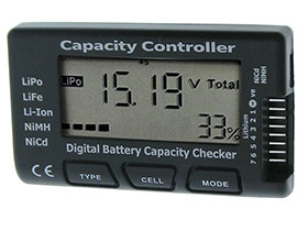 Battery Tester for Toys and Model Cell Packs