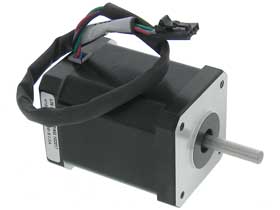 Stepmotor, 1.8deg. NEMA 17, 4 Lead - Single Shaft - 2.0A