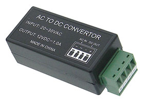 24VAC to 12VDC Power Converter 12W