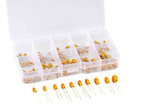 Box of 100 - Capacitor Assortment - Tantalum