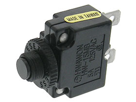 5 Amp Mini Thermal Circuit Breaker