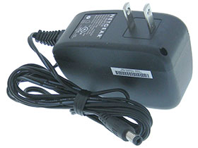 12 Volt DC Plug Power Supply, 2.5A, Netgear USED