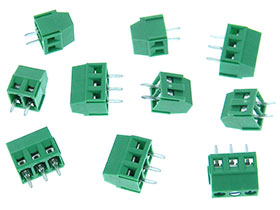 Pack of 10 - 3.5mm Pitch PCB Terminal Block