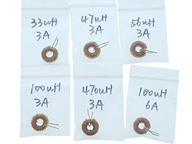 Pack of 6 - Toroid Inductors - 1 each 6 Values