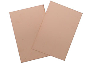 Pack of 2 - 120mm X 180mm Single Side Copper Clad Board