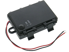 Water Resistant Battery Box - 3x 