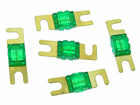 Pack of 5 - 30 Amp ANS Fuse 42mm x 12mm