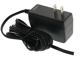 6V,1A DC Plug Supply, DVE Pig Tail