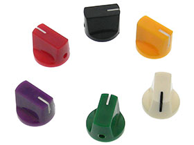 Pack of 6 - Pointer Control Knobs, 20mm for 1/4