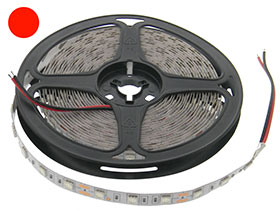 5M Red LED Lighting Strip - 12V