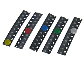 Pack of 50 - SMD 805 LEDs 10 each RBGYW