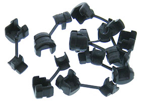 Pact of 10 - Strain Relief Bushings - 6.4 to 7.6mm Cable