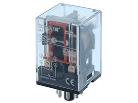 DPDT 10A Relay - 8 Pin Round Base - 110VAC