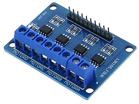 4 Channel DC Motor Driver