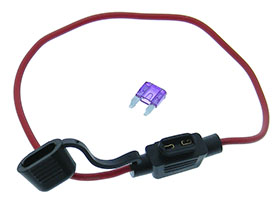 Inline Fuse Holder for ATM/APM Auto Fuse, Water Resistant