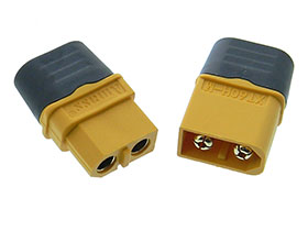 Mating Pair, 60Amp. Battery Connectors for RC Models