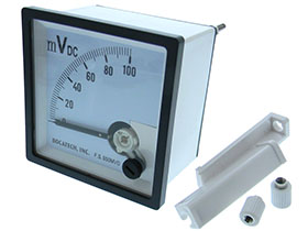 0-50mVDC Class 1.5  Panel Meter 2-13/16