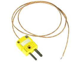 Type K Thermocouple Temperature Sensor 0.5m - Bead Tip