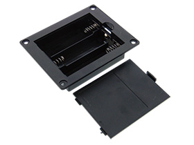 3 Cell, Series, Through Panel Battery Compartment for 18650