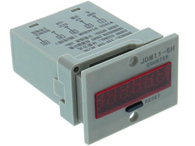 Impulse Counter, Resetable,  6 Digit12-24VAC/DC