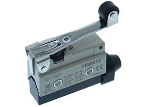 Long Lever, Horizontal Limit Switch with Nylon Roller