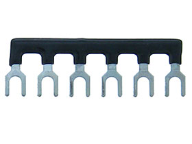 Shorting Bar for 25A  3691xTS Terminal Strips - 6 Position