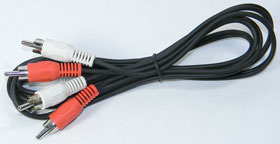 6ft Dual RCA Cable