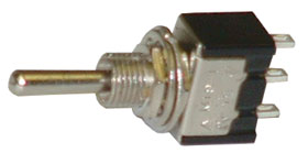 SPDT Momentary-Off-Momentary Mini Toggle Switch