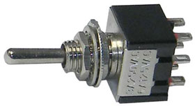 DPDT On-Off-On Mini Toggle Switch