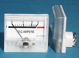 0-3ADC Analog Panel Meter 2-1/8 X 1-7/8