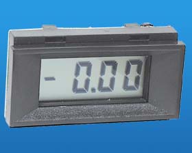 3-1/2 Digit LCD Panel Meter, with Scaling Resistors for 20VDC