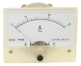 0-15AAC Class 2.5 Analog Panel Meter