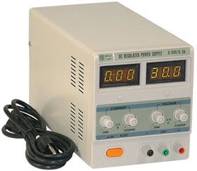 0-30V, 5A Variable Benchtop Power Supply